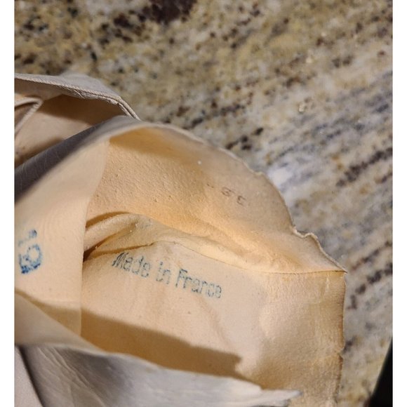 Vintage Antique? Size XS 6 Ivory 26" Long Formal Opera Gloves France Buttons - Picture 14 of 16